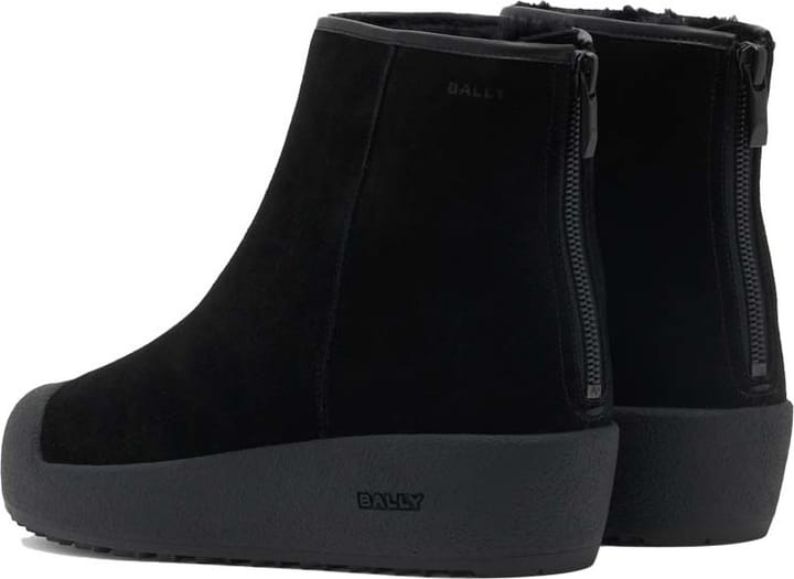 Bally Guard Iii M Calf Suede Black Bally