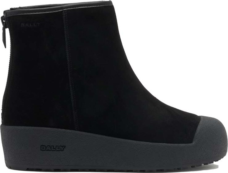Bally Women's Guard III L Calf Suede Black Talvikengät 37