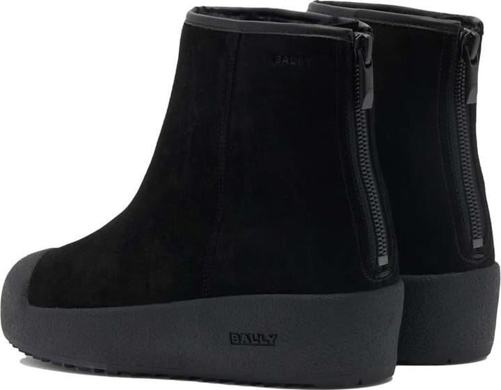 Bally Women's Guard III L Calf Suede Black