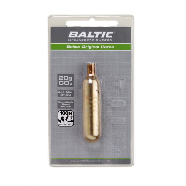 Co2-patron 20g with safty indicators - Baltic