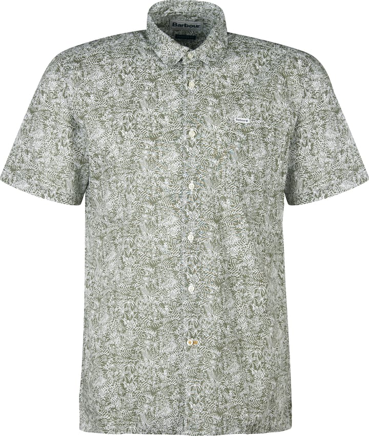 Barbour Men's Braithwaite Shortsleeve Summer Shirt Dusty Olive Barbour