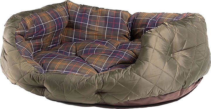 Barbour Quilted Dog Bed 30in Olive Barbour