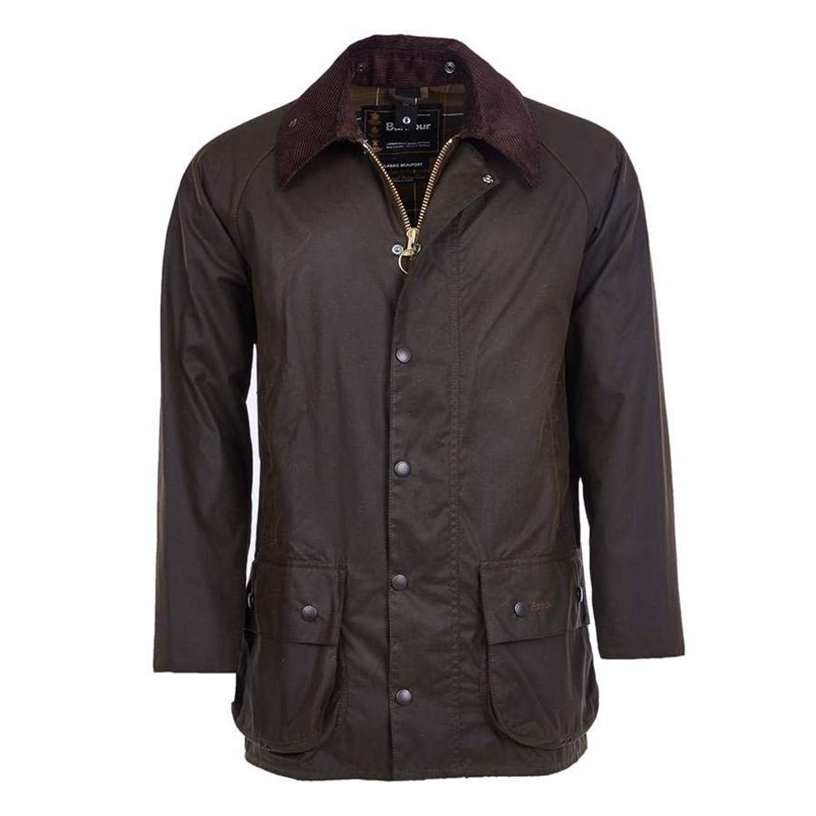 Barbour Men’s Classic Beaufort Jacket Dark Olive