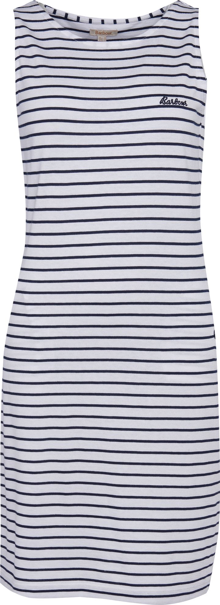 Women's Dalmore Striped Dress White/Navy Barbour