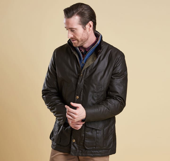 Men's Hereford Jacket Olive Barbour