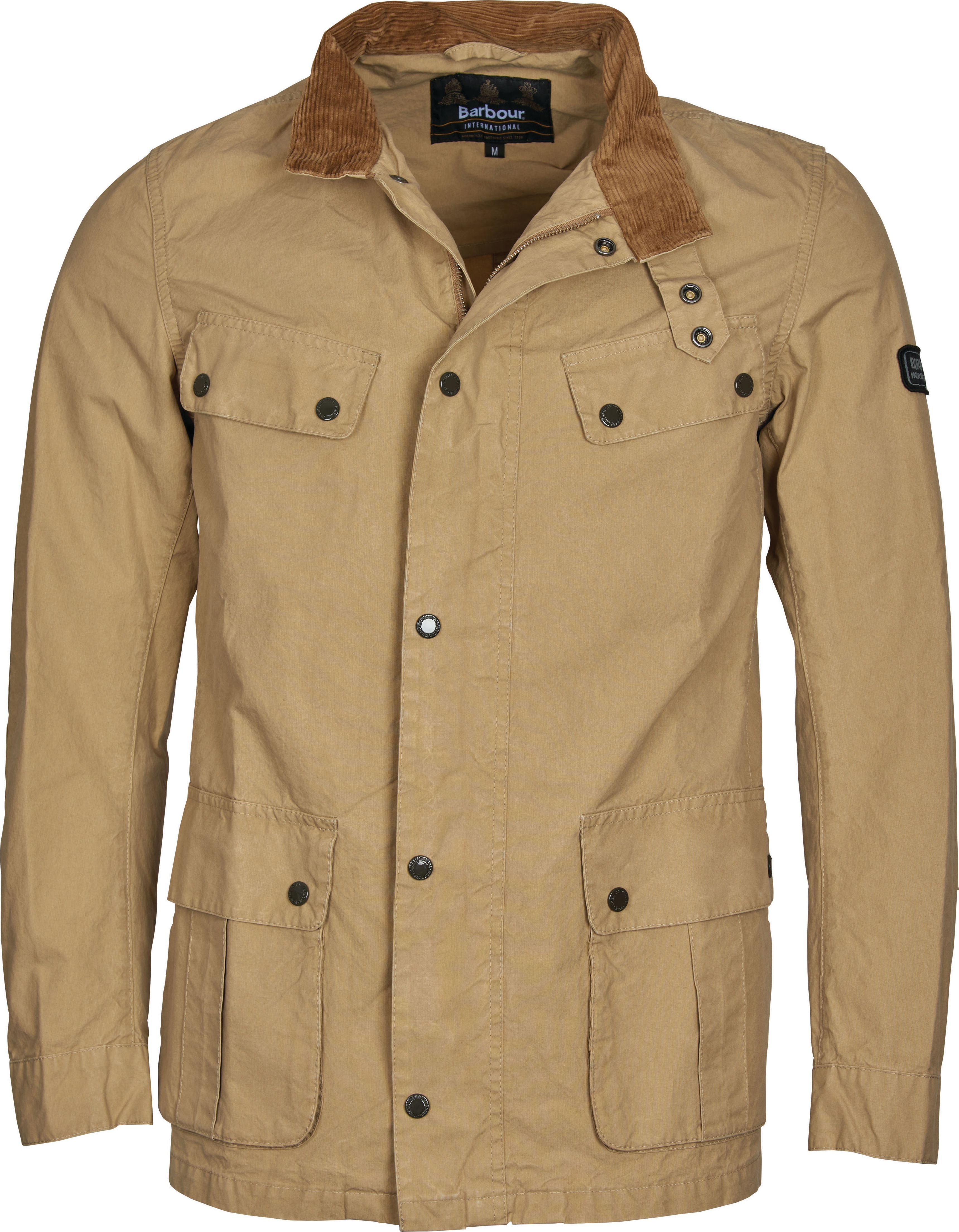 Barbour Men’s Barbour International Summer Wash Duke Casual Beige