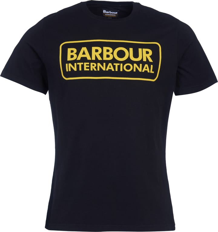 Barbour Men's Barbour International Essential Large Logo Tee Black Barbour