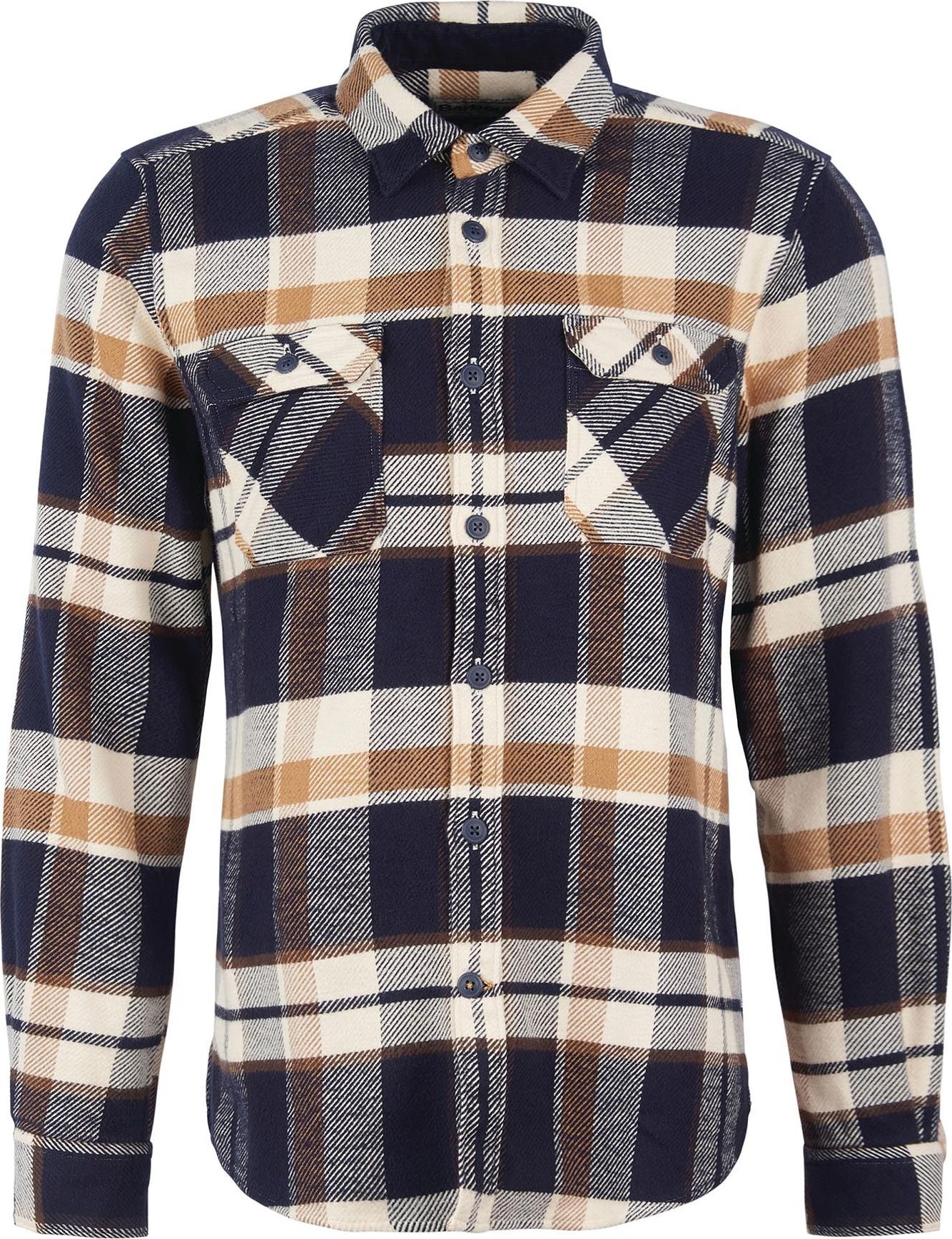 Barbour Men’s Mountain Shirt Tailored Fit Navy
