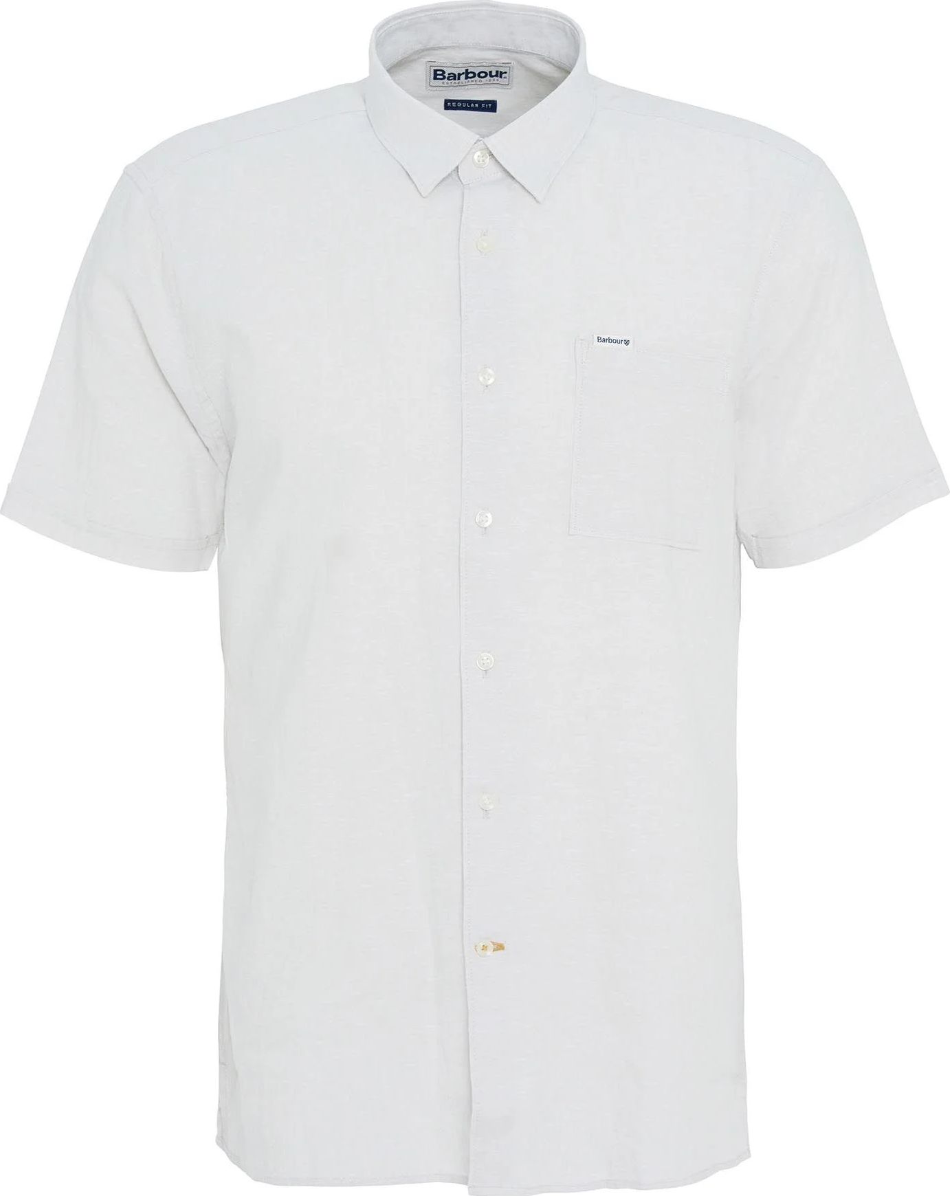 Barbour Men's Nelson Shortsleeve Summer Shirt Mist