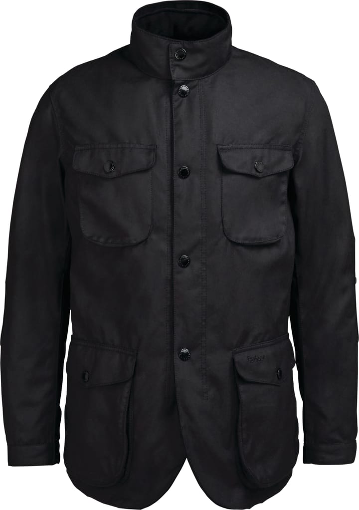 Barbour Men's Ogston Waxed Jacket Black Barbour