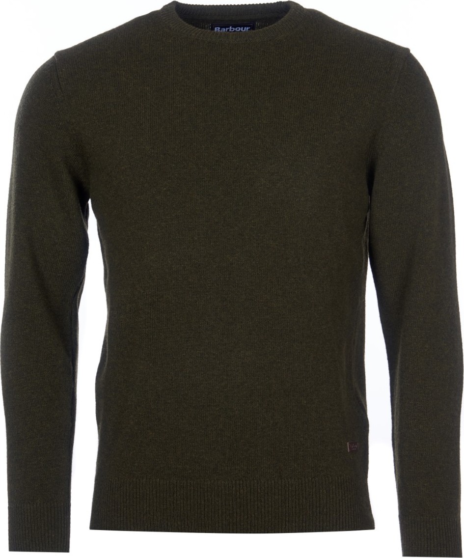 Barbour Men's Patch Crew Seaweed Pitkähihaiset paidat XXL