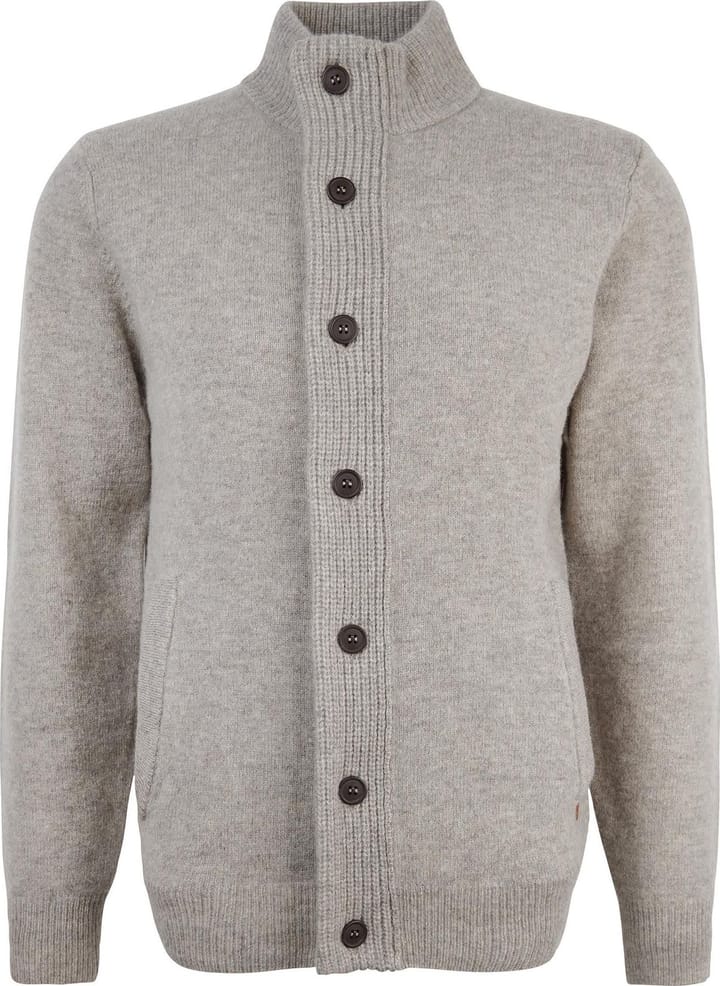 Barbour Men's Elbow-Patch Cardigan New Stone Barbour