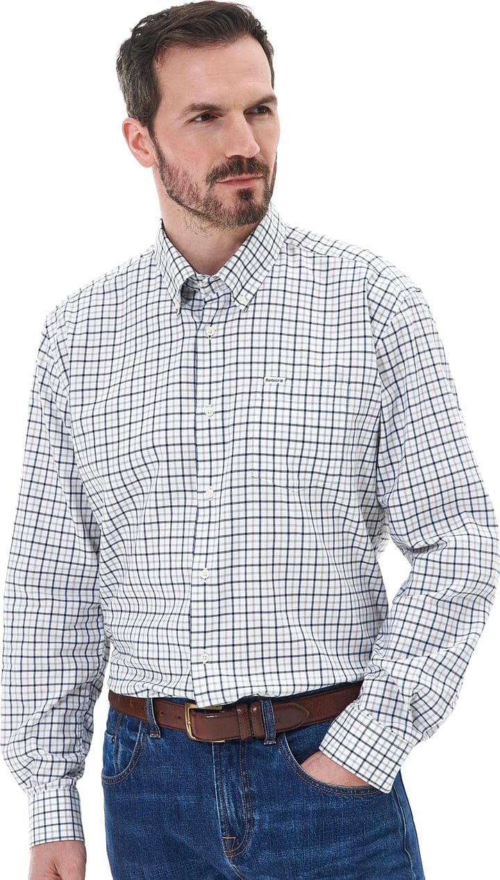 Barbour Men's Preston Regular Shirt Olive/Forest Mist Barbour