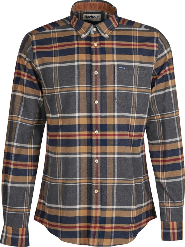 Barbour Men's Ronan Tailored Check Grey Marl Barbour