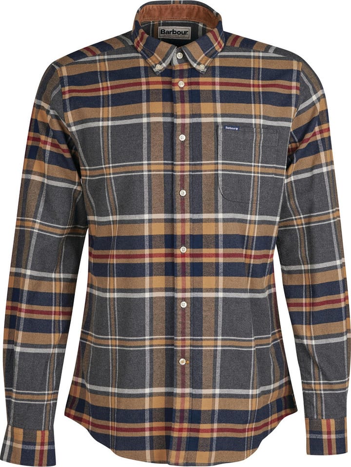 Barbour Men's Ronan Tailored Check Grey Marl Barbour