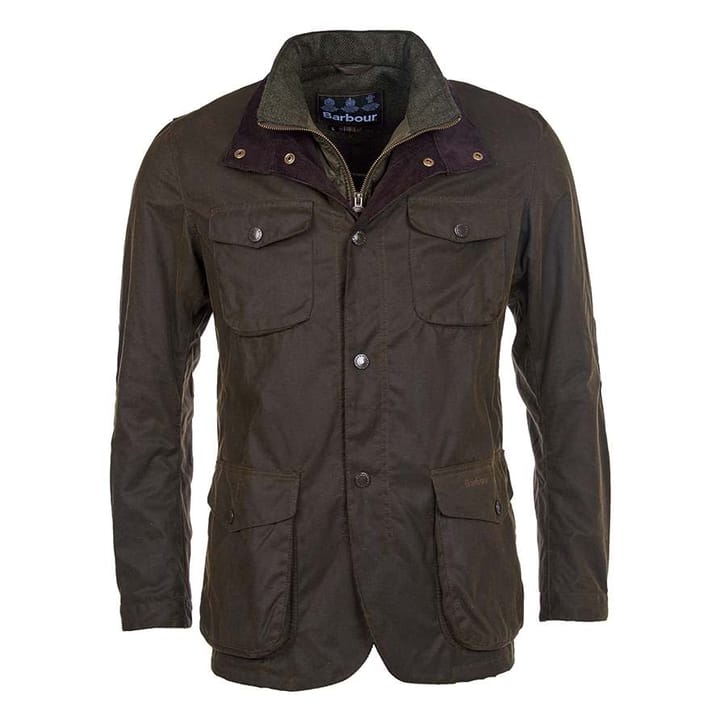 Barbour Men's Ogston Waxed Jacket Olive Barbour Barbour Men's Ogston Waxed Jacket Olive Barbour