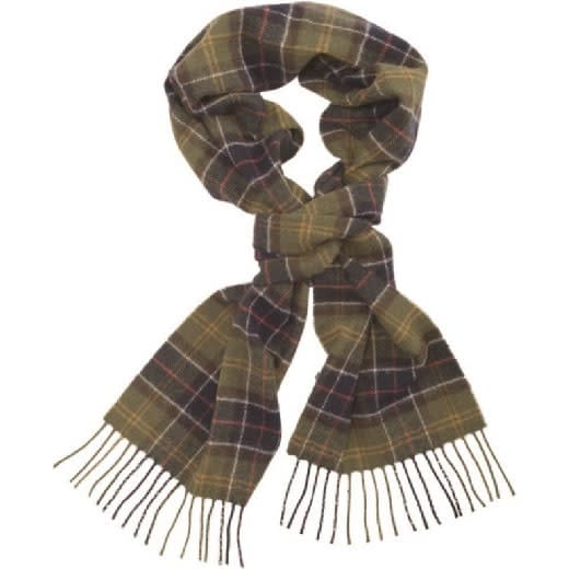 Barbour Unisex Tartan Lambswool Scarf Classic Barbour Barbour Unisex Tartan Lambswool Scarf Classic Barbour