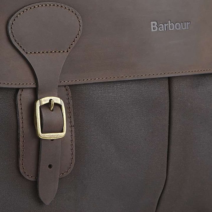 Barbour Wax Leather Briefcase Olive Barbour