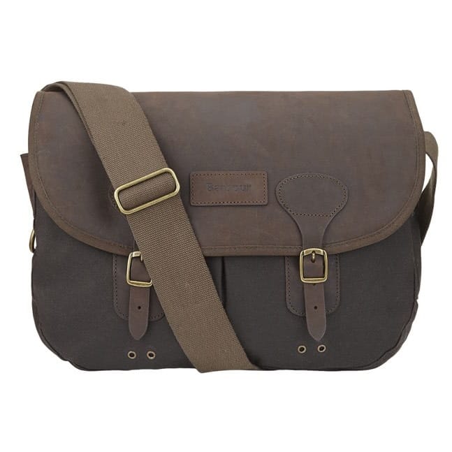 Barbour Wax Leather Tarras Olive Barbour