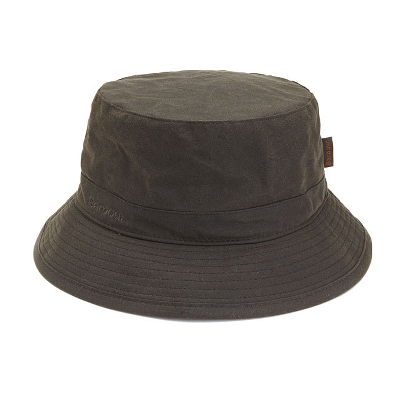 Barbour Unisex Wax Sports Hat Dark Olive Hattar XXL