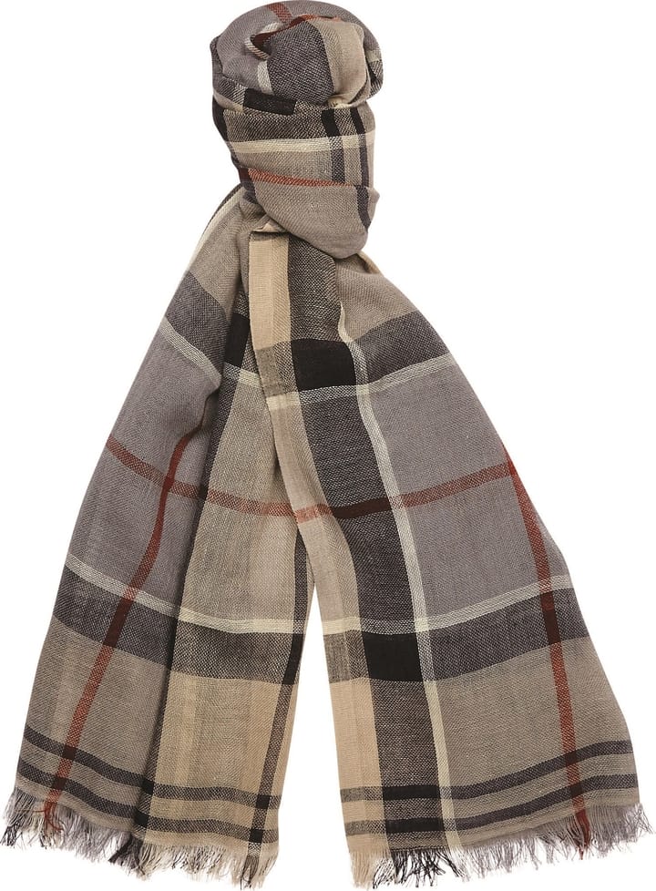 Barbour Women's Welton Tartan Scarf Stone Dress Tartan Barbour