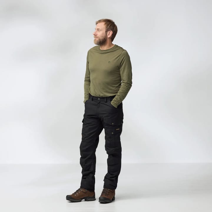 Fjällräven Men's Barents Pro Trousers Dark Olive-Black Fjällräven