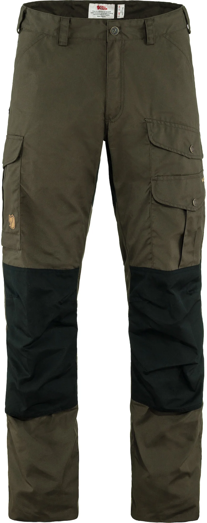 Fjällräven Men's Barents Pro Trousers Dark Olive-Black Friluftsbukser 50
