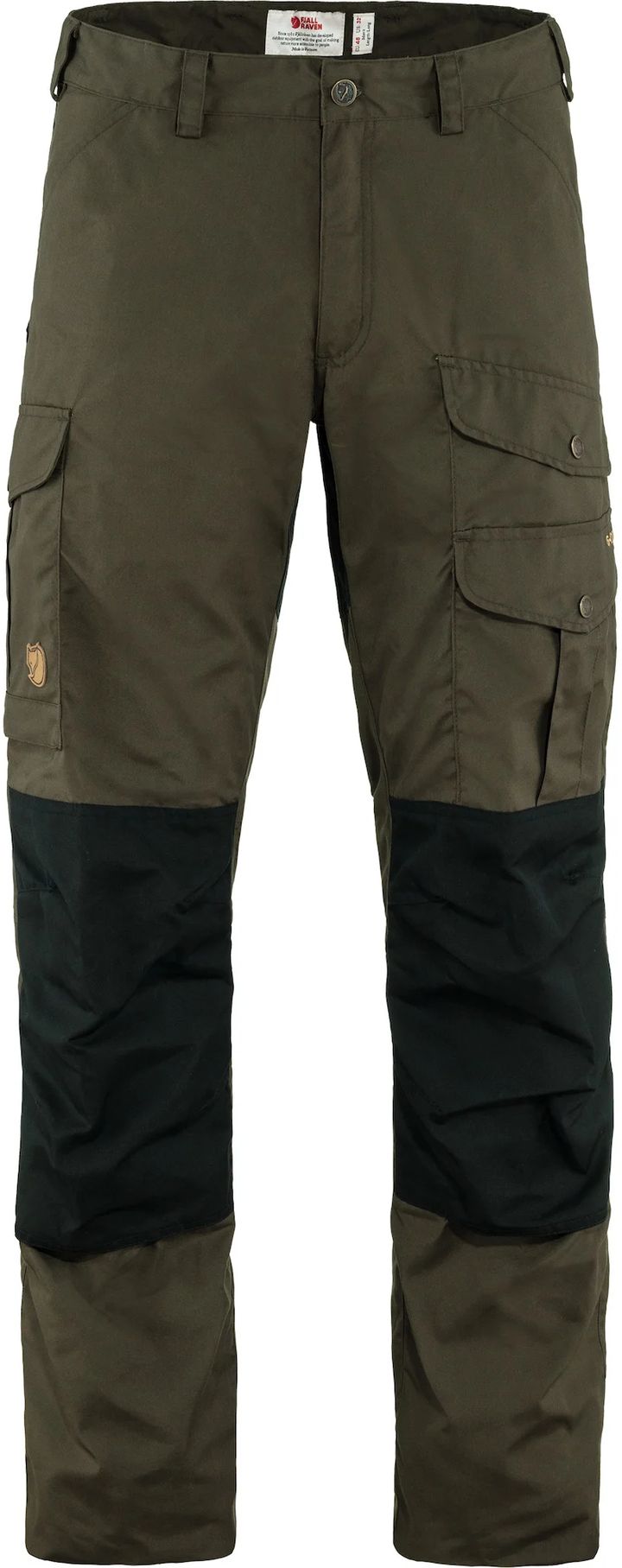 Fjällräven Men's Barents Pro Trousers Dark Olive-Black Fjällräven