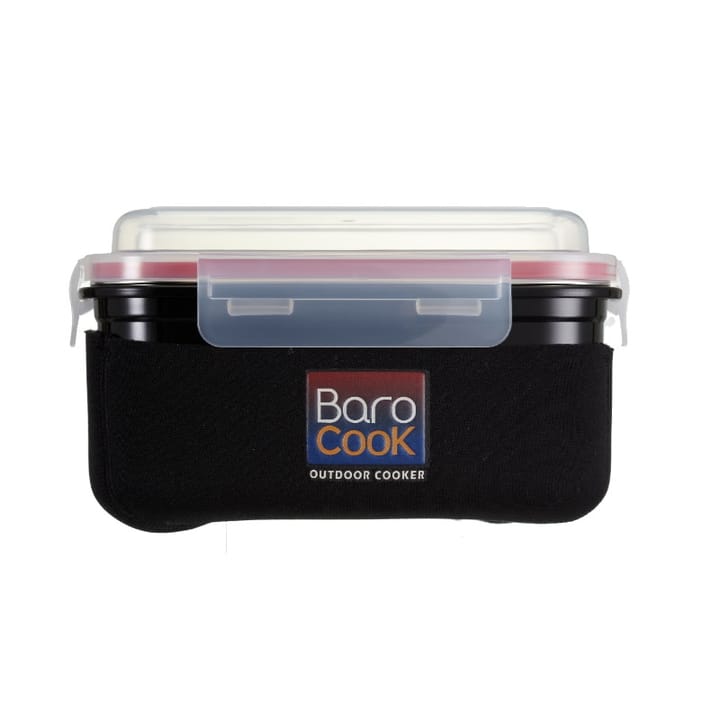 Barocook Lunchbox 850 ml Steel/Black Barocook Barocook Lunchbox 850 ml Steel/Black Barocook