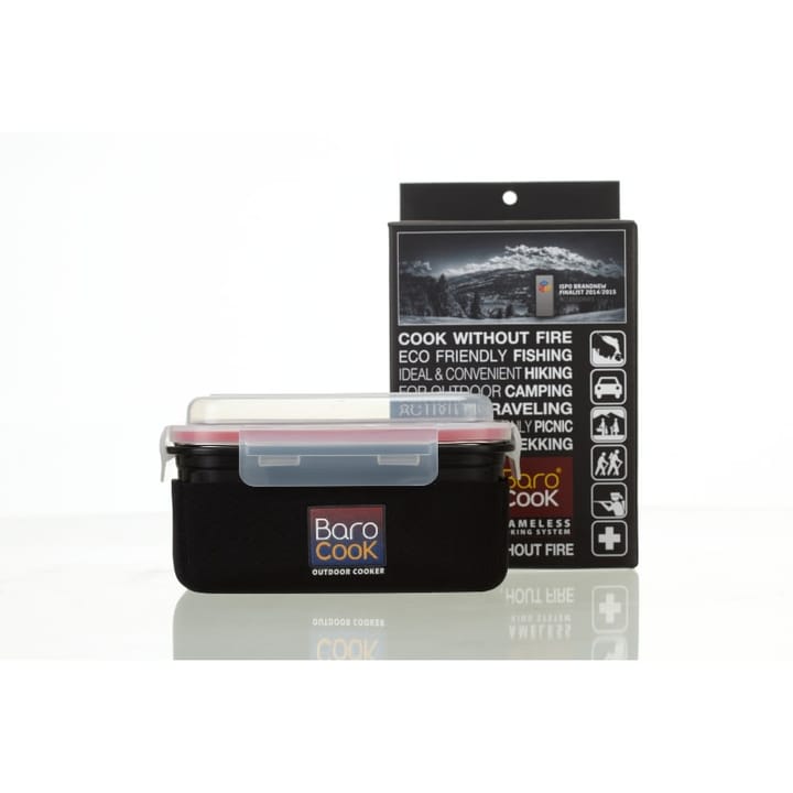 Barocook Lunchbox 850 ml Steel/Black Barocook Barocook Lunchbox 850 ml Steel/Black Barocook