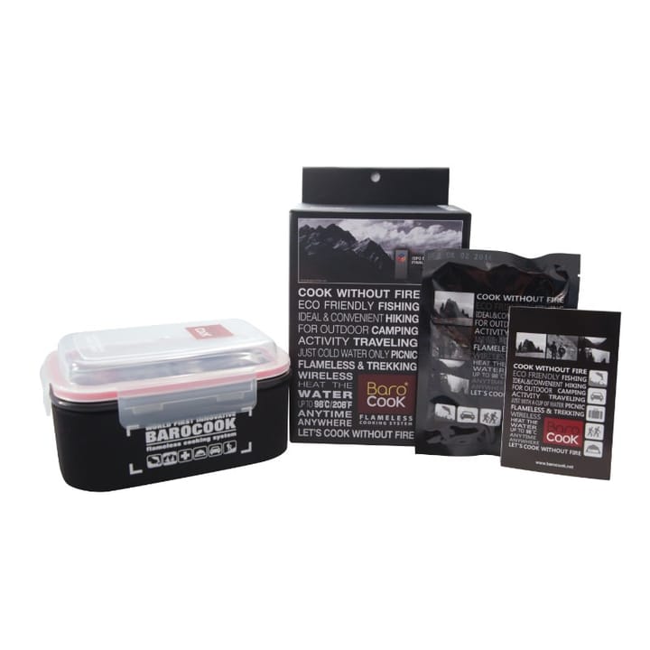 Barocook Lunchbox 850 ml Steel/Black Barocook Barocook Lunchbox 850 ml Steel/Black Barocook