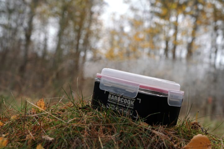 Barocook Lunchbox 850 ml Steel/Black Barocook Barocook Lunchbox 850 ml Steel/Black Barocook