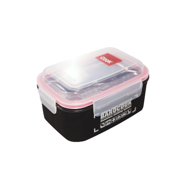 Barocook Lunchbox 850 ml Steel/Black Barocook