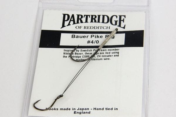 Partridge Bauer Pike Rig Ferdig Rigg Til Gjeddetubefluer Partridge