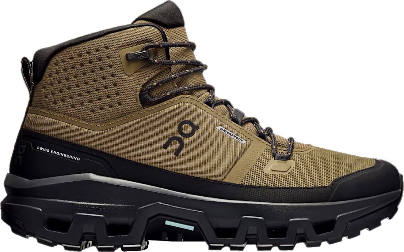 On Men's Cloudrock Mid Waterproof Hunter