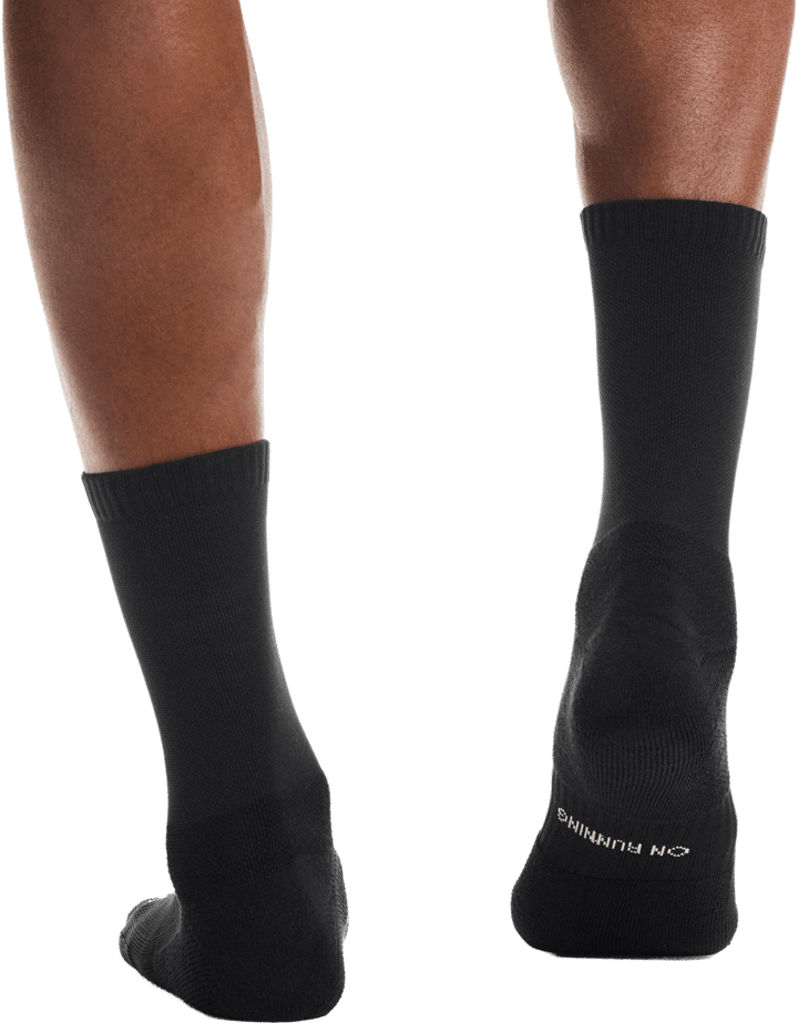 On Core Run Sock High 2p Black On