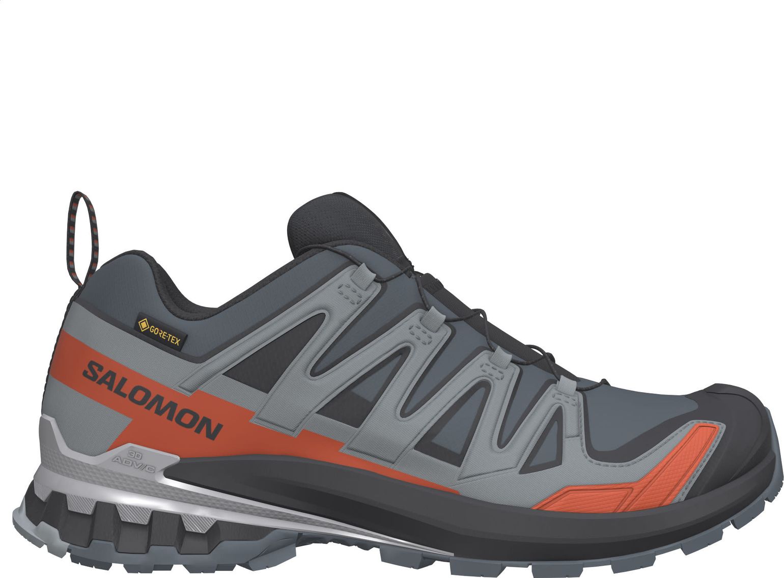 Salomon Men's XA Pro 3D V9 Wide GORE-TEX Turbulence / Black / Burnt Ochre