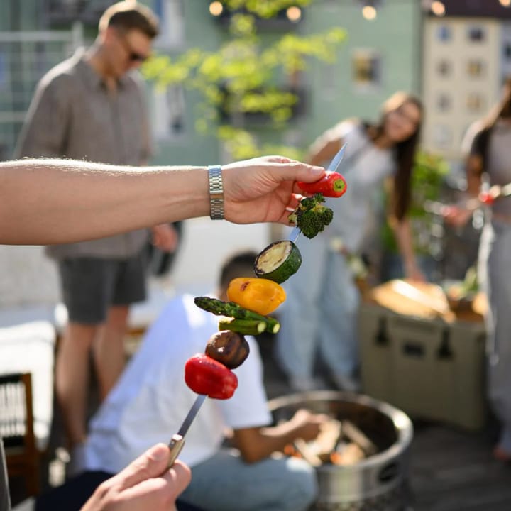 Petromax Barbecue Skewers Stainless Steel/Walnut Petromax