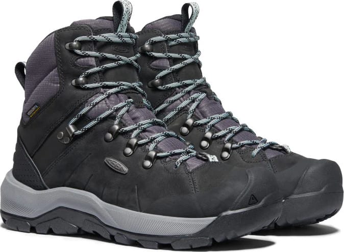 Keen Women's Revel IV Polar Waterproof Boot Black/Harbor Gray Keen