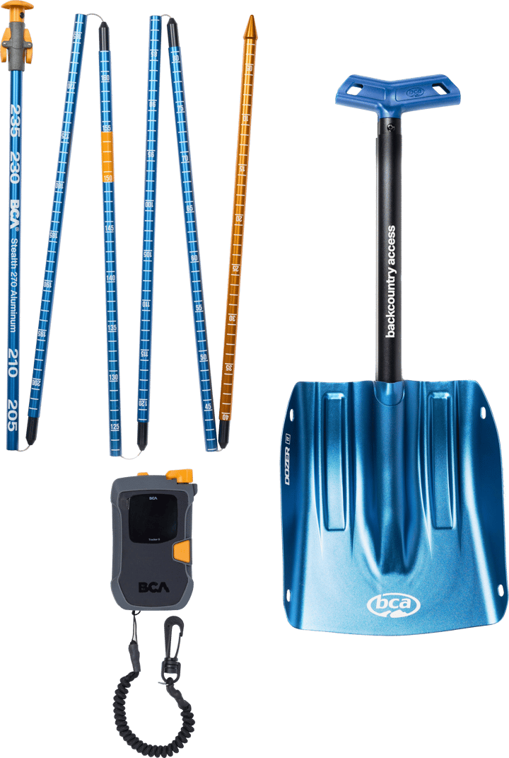 BCA Tracker S Avalanche Rescue Package Grey/Blue BCA