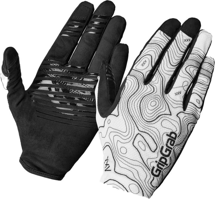 Gripgrab Rebel Full Finger Summer Gloves White Gripgrab