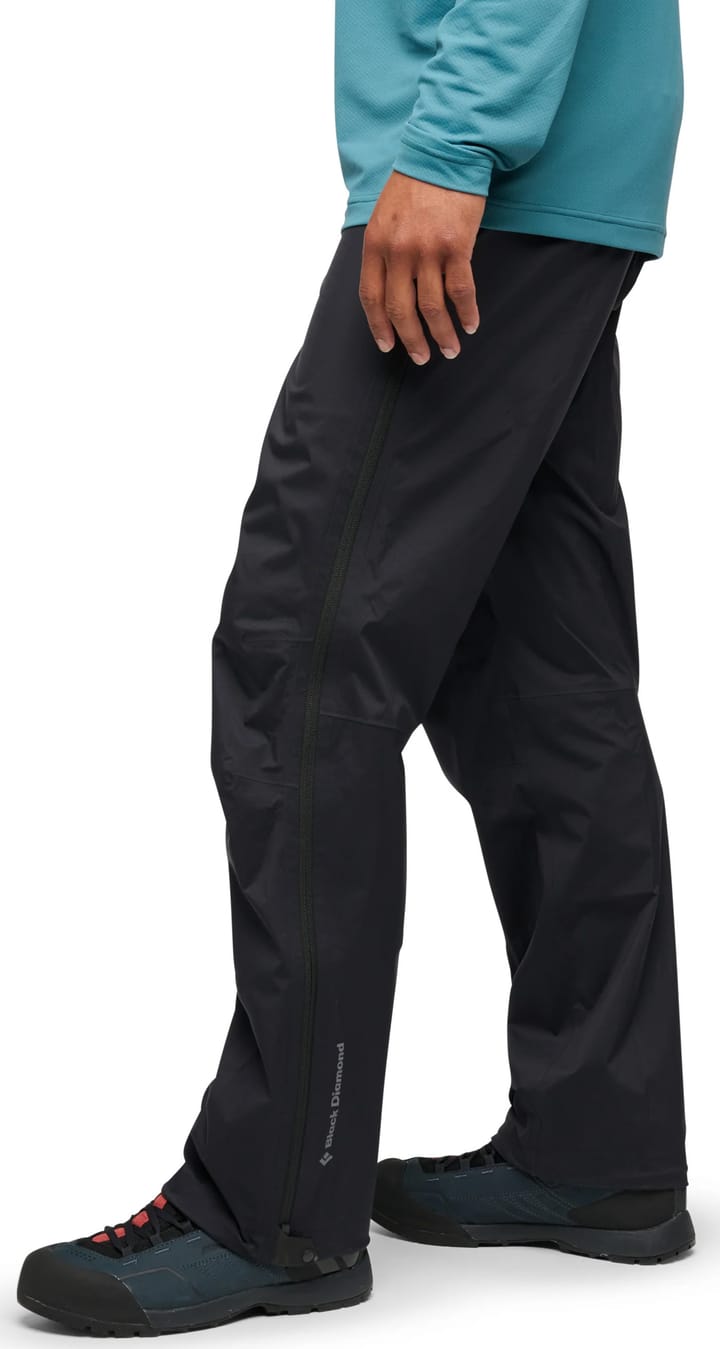 Black Diamond Men's Fineline Stretch Full Zip Pants Short Black Black Diamond