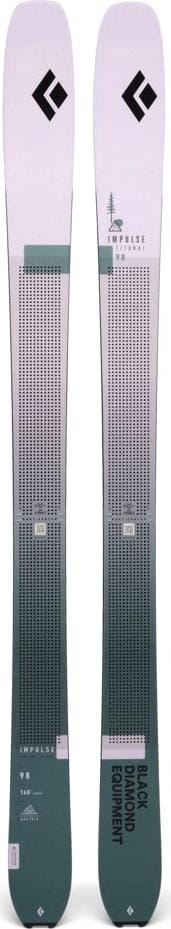 Black Diamond W Impulse TI 98 Skis Lilac Black Diamond