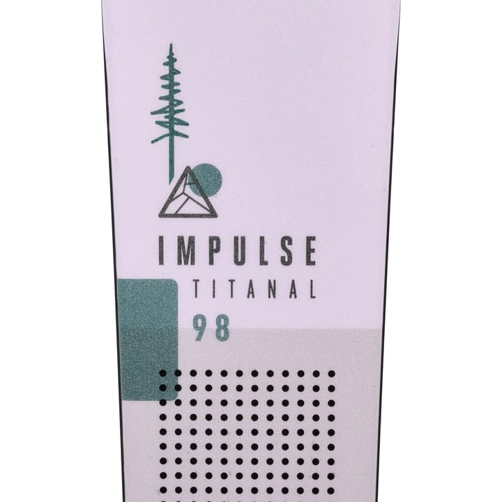 Black Diamond W Impulse TI 98 Skis Lilac Black Diamond
