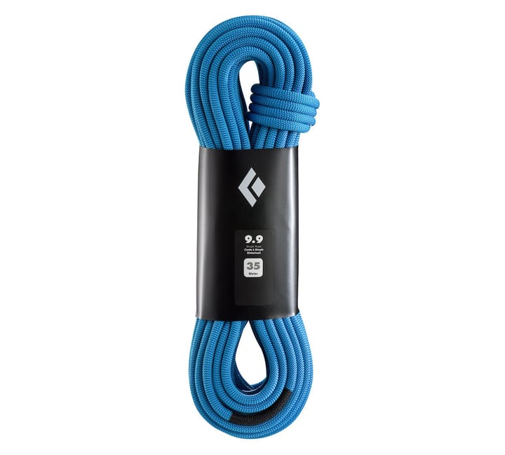 Black Diamond 9.9 Climbing Rope 35m Dual Blue Black Diamond