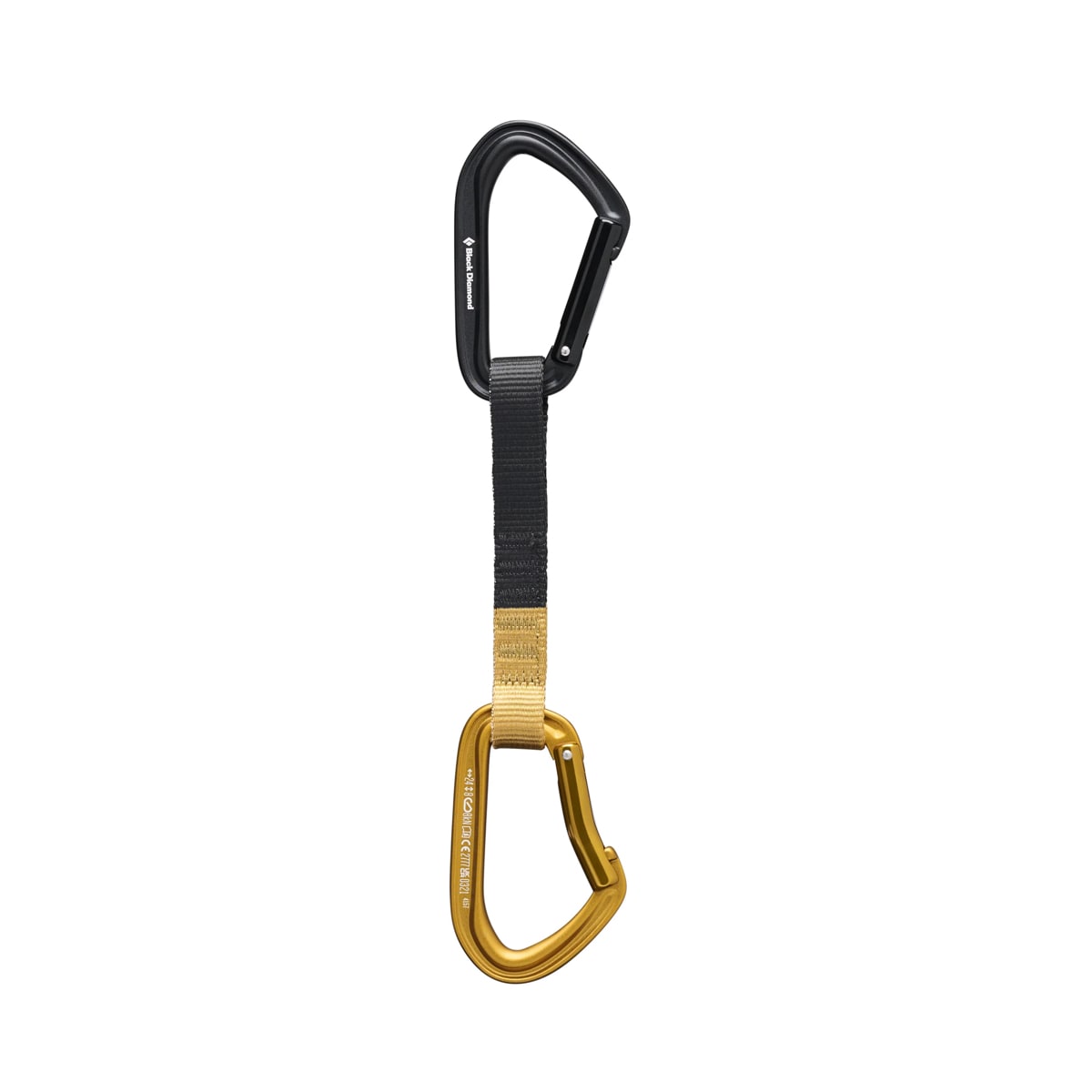 Black Diamond Hotforge Quickdraw 16 Cm Amber  OneSize