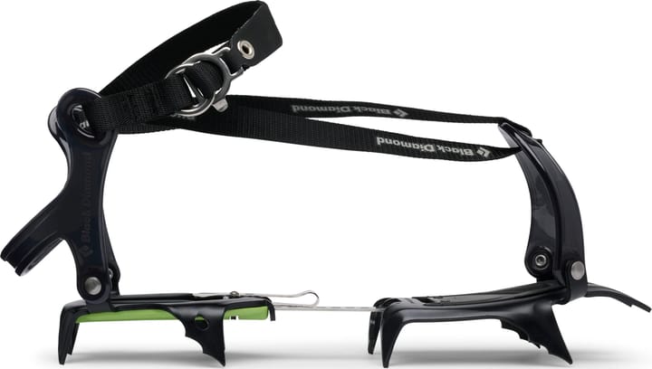 Black Diamond Neve Strap Crampons Envy Green Black Diamond