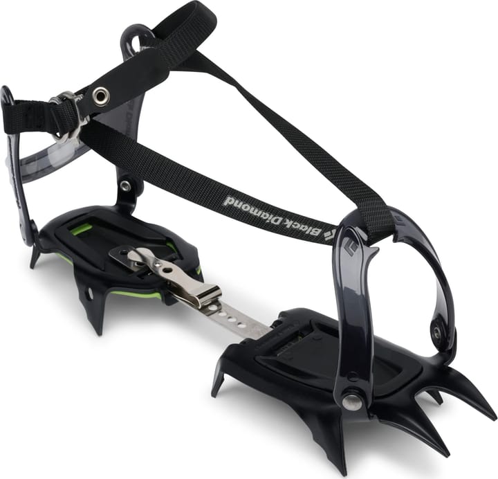 Black Diamond Neve Strap Crampons Envy Green Black Diamond
