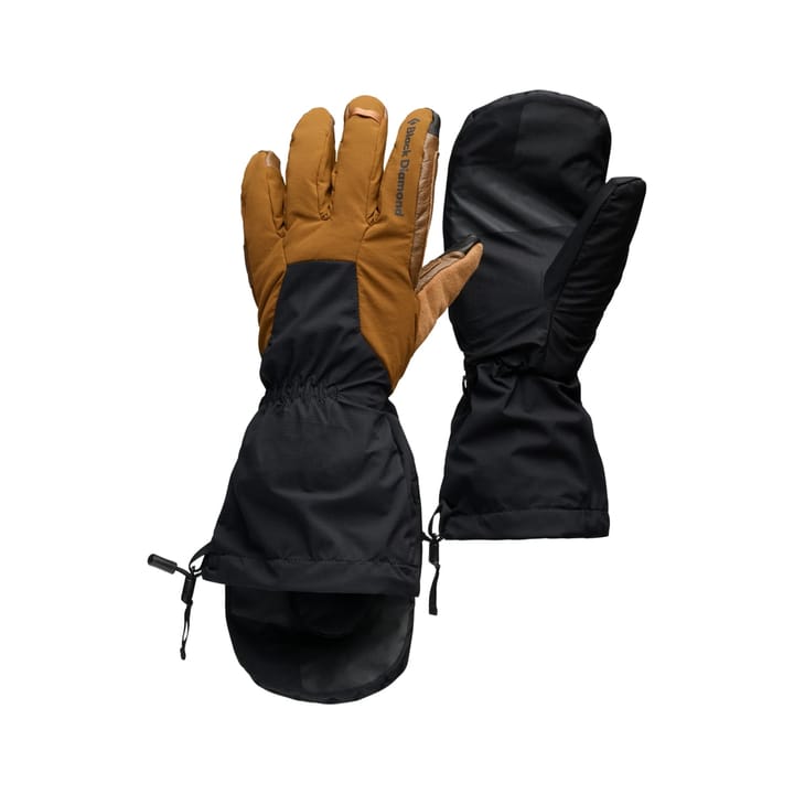 Black Diamond Helio Tour Gloves Bark Brown-black Black Diamond
