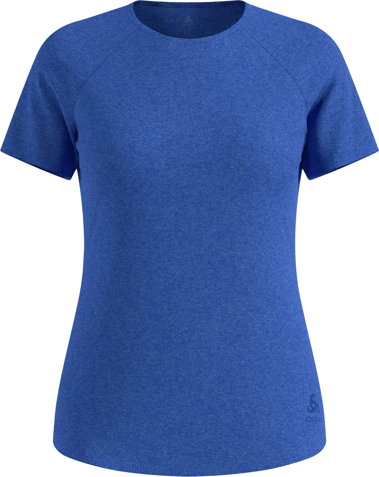 Odlo Women's T-Shirt Crew Neck S/S Essential 365 Dazzling Blue Melange